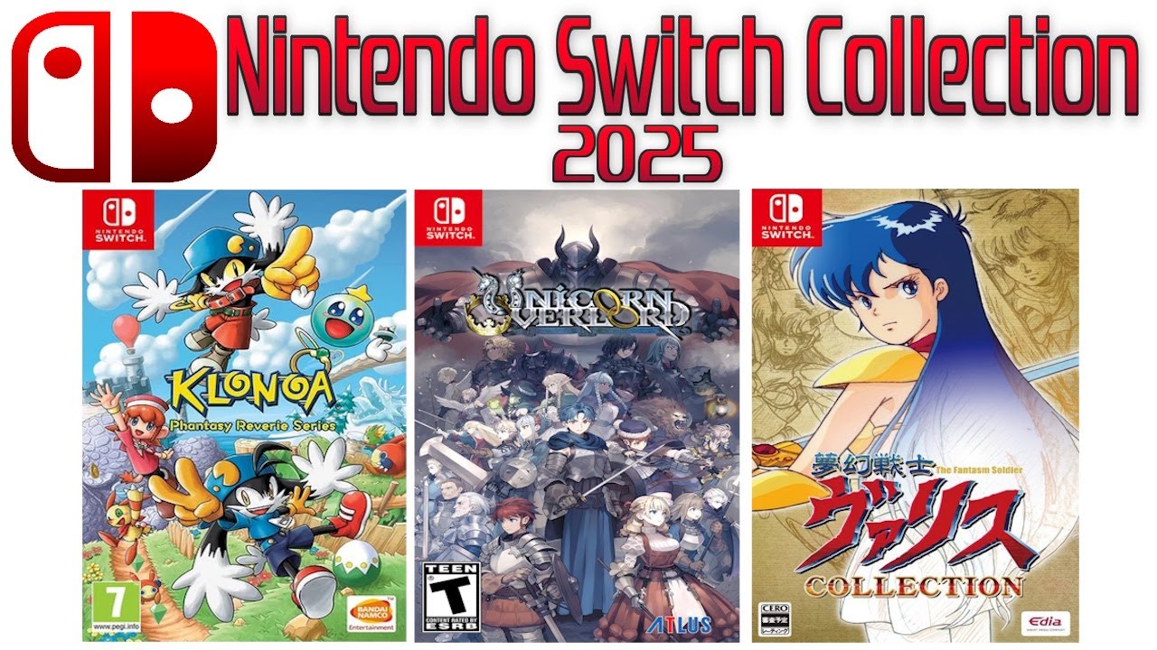 Switch Physical Collection My Nintendo Switch Physical Collection 2025 - YouTube