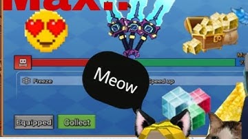 The power of max Frost Blade in Build and Shoot | Blockman GO