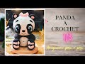 💙PANDA A CROCHET AMIGURUMI PASO A PASO