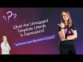 What are untagged template literals in expressions?