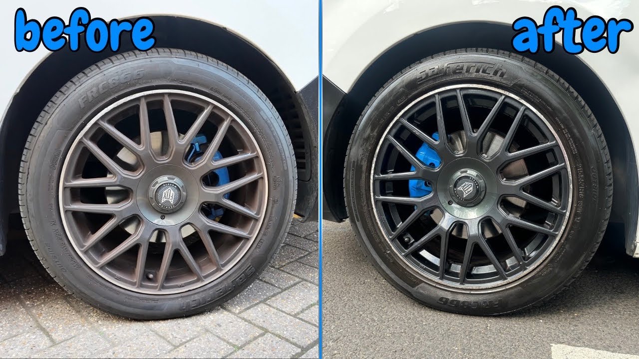 How To Clean Your Cars Wheels LIKE A PRO!!! - YouTube