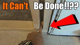 The Impossible Doorway Build | They Said It Couldn't Be Done | THE HANDYMAN |