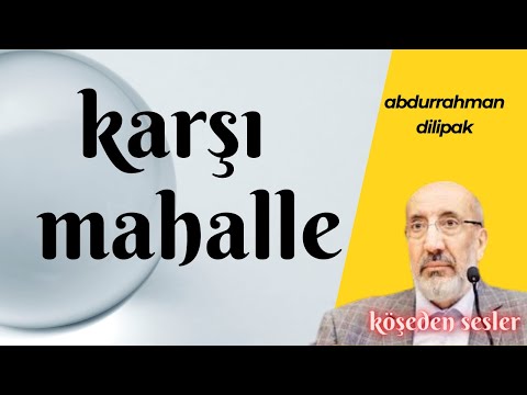 ABDURRAHMAN DİLİPAK -