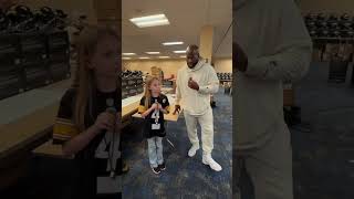 1st Ever interview!!@steelers legend James Harrison 🔥 #heels #wwe #wrestling #steelers #fyp #viral
