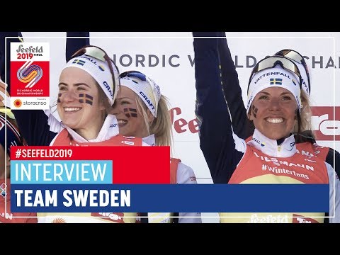 Team Sweden | "A dream came true" | Ladies' Relay | Seefeld | FIS Nordic World Ski Championships