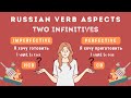 Basic Russian 2: Verbal Aspect: Two Infinitives