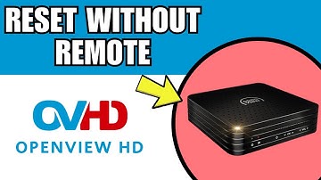 How To Reset Ovhd Decoder Without Remote