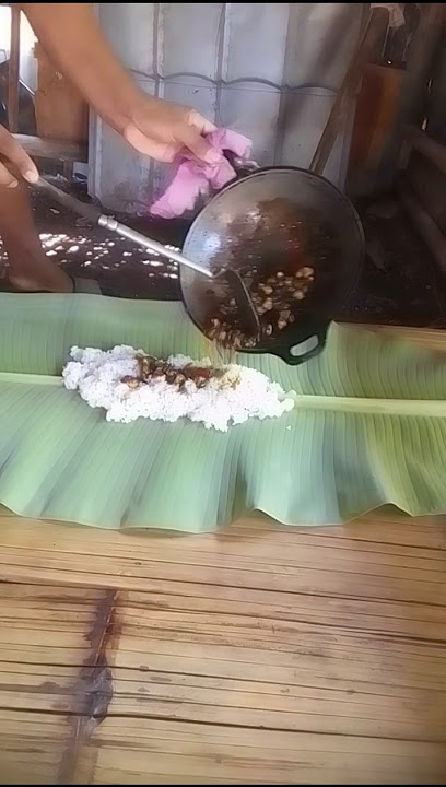 masak keong sawah pedes gurih