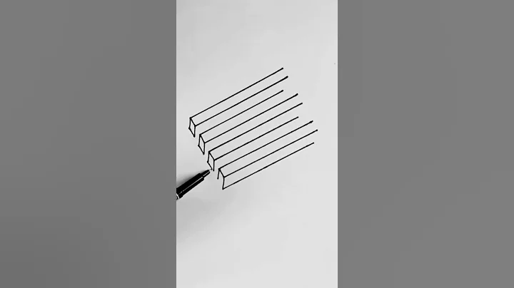 How to draw 3D illusion #shorts