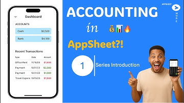 Build Your Own Accounting Software with AppSheet | Part 1: Introduction 🧾💰📊