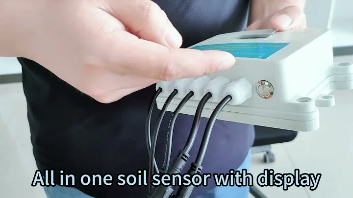 soil monitoring, soil sensor, soil tester,All in one soil sensor with display