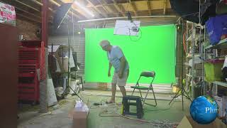 Greenscreen setup in a garage by Plumes of Oz 517 views 7 months ago 7 minutes, 3 seconds