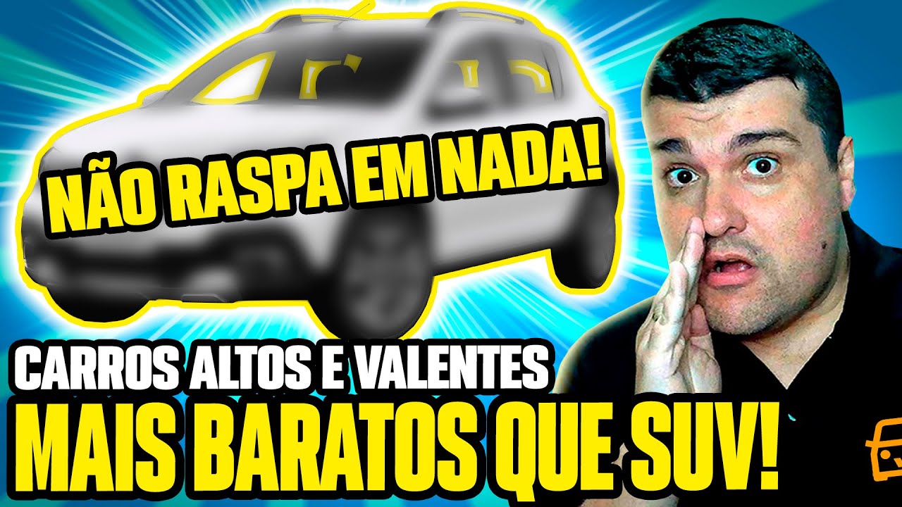 CARROS ALTOS, BONS E BARATOS pra QUEM NÃO QUER SUV!