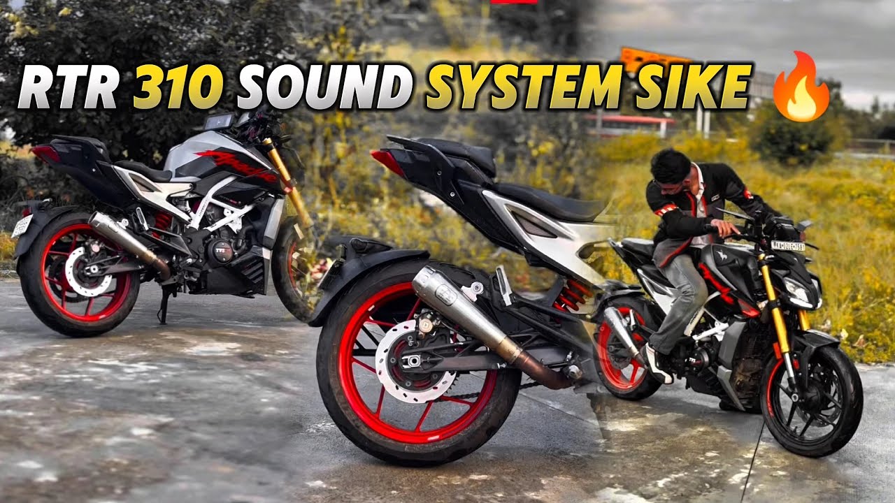 RTR 310 BIKE SOUND SYSTEM SIKE 🔥🔥.