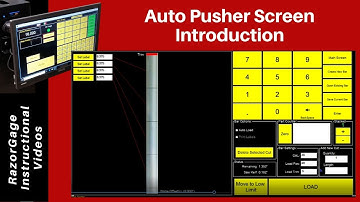 Introduction to Auto Pusher Screen in RazorGage Software