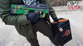 HOW TO MAKE P90 EMERALD DRAGON IN REAL LIFE (CS:GO,DIY)