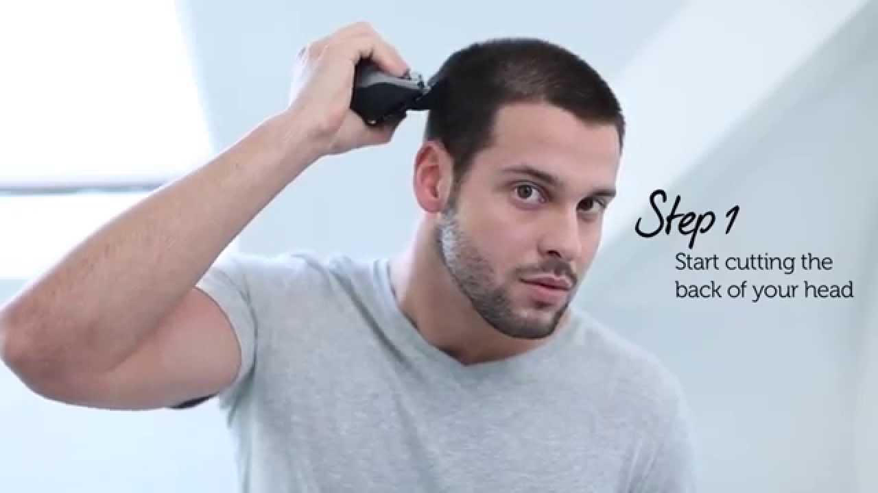 self hair cutting machine youtube