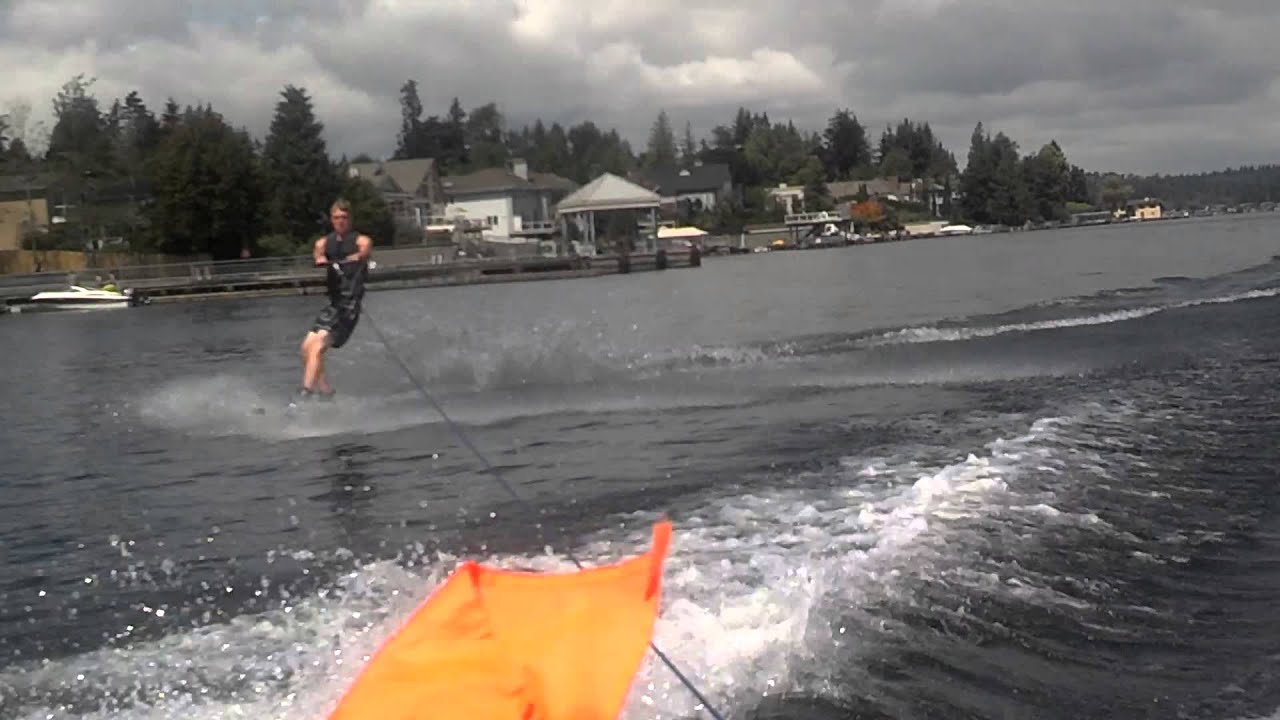 Bryce wakeboarding. Trying some grabs YouTube