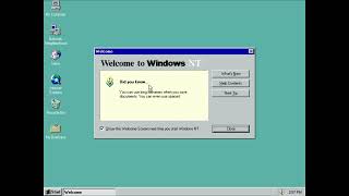 Windows NT 4 Startup