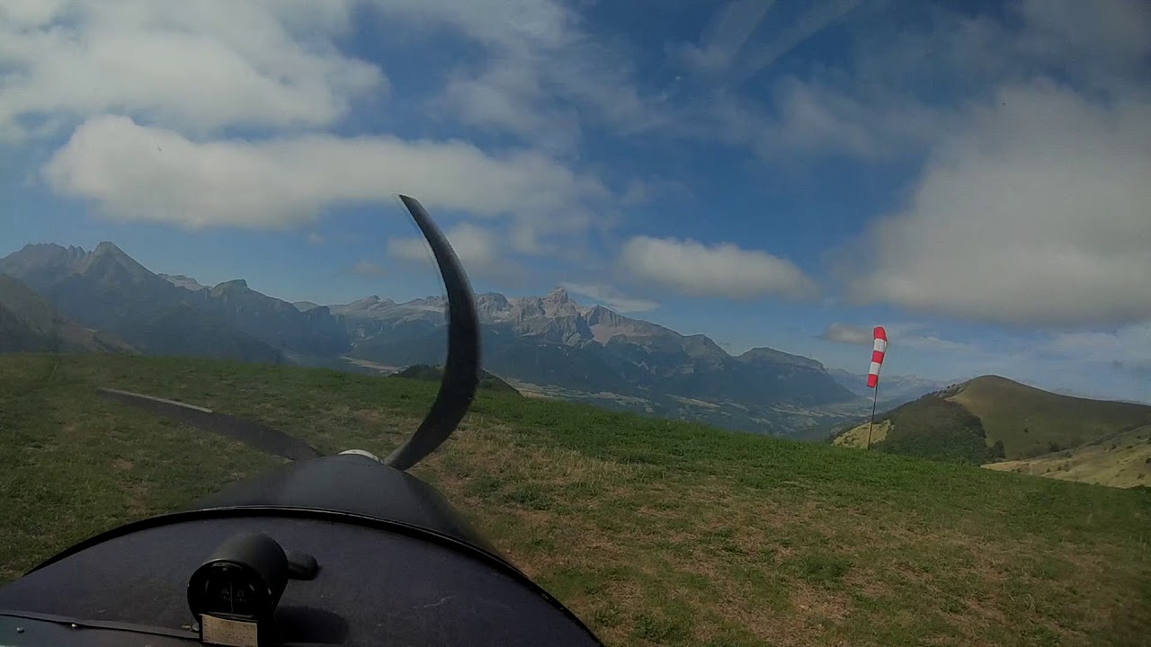 Atterrissages sur les altisurfaces de Notre Dame de la Salette et d