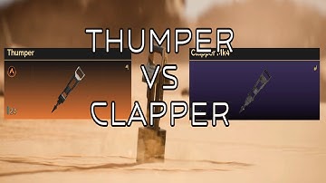 Thumper vs Clapper in Dune: Awakening
