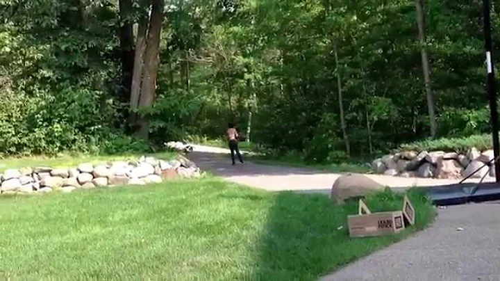 Shooting friend with airsoft