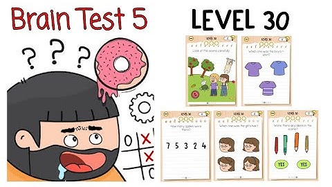 Brain Test 5: Level 30 || Solution