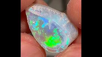 We found a super gem opal shell on Donna’s Rush Coober Pedy..