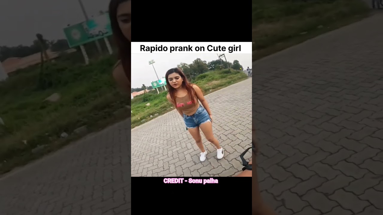 Rapido prank on Cute girl 😍 Kawasaki Ninja Zx10r super bike racing 😱 Cute girl reaction on rapido