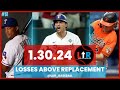 Losses above replacement hall of famers and best shortstops