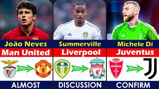 LATEST CONFIRMED AND RUMOUR TRANSFERS SUMMER 2024 | Summerville, joao neves