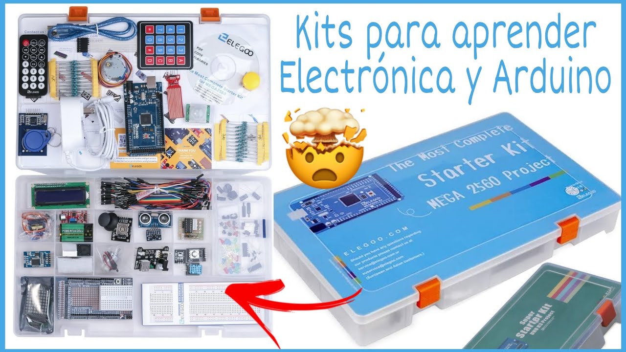 1 - Unboxing del kit educativo básico de electrónica para niños 