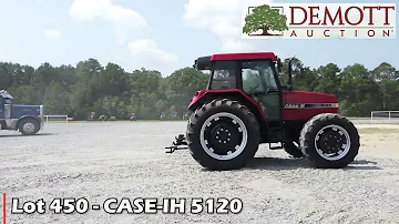 Kolik váží traktor Case IH 5120?