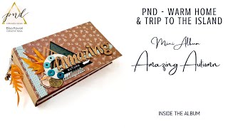 Mini Album Scrapbooking: Amazing Autumn