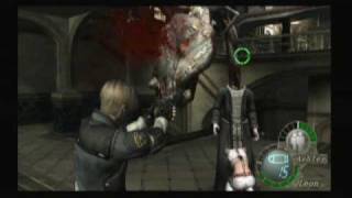 RE4 - The incredible A.I. in action