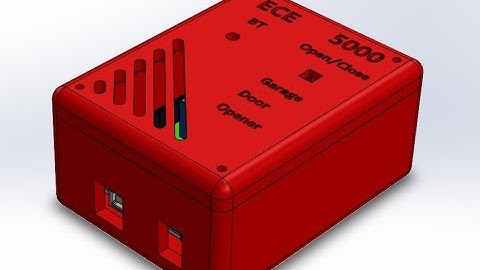 Bluetooth Controlled Garage Door Opener