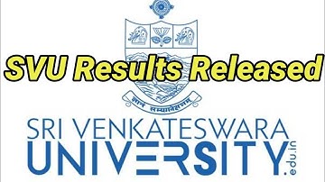SVU Sem 3 Results Released | SVU results update | svu exams update | svu sem 1 results