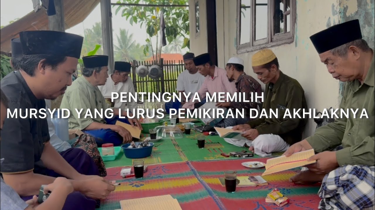 CIRI MURSYID (GURU) YANG BENAR DAN SEBALIKNYA