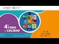 Día 1: 4to FORO DE CALIDAD