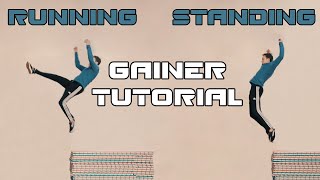 GAINER Tutorial. Running Gainer, Standing Gainer (ITA) #PW24