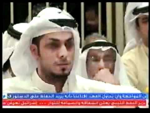 الجدال الذي حصل بين الغانم وأحد الحضور في ديوان المنيس