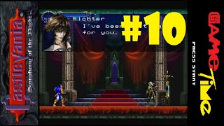 Castlevania Symphony of the Night PS1 | Part 10: Richter Battle and Inverted Castle w/GameTime