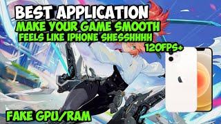 BEST APPLICATION!! make your phone smooth like iphone/ fakeCPUANDRAM screenshot 3