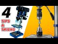 4 EASY and Useful Ideas for Drill Press