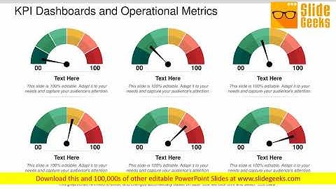 KPI Dashboards And Operational Metrics Ppt Powerpoint Presentation Portfolio Infographics