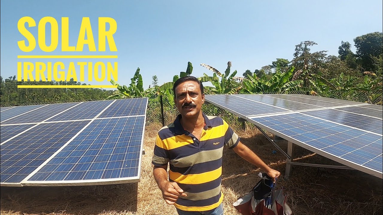 SOLAR IRRIGATION SYSTEM FOR AGRICULTURE| COFFEE PLANTATION