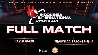 FULL MATCH | CARLO BIADO VS FRANCISCO SANCHEZ-RUIZ | INDONESIA INTERNATIONAL OPEN 2024