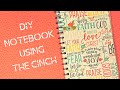 DIY  Notebook ~ The Cinch ~ Dollar Tree ~ Echo Park- Part 1