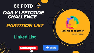 Partition List | Linked List | Daily Leetcode Challenge | Leetcode 86 | Medium