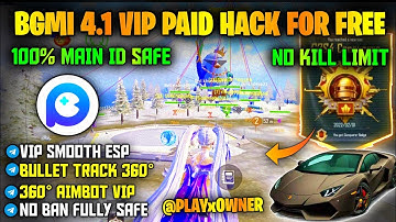 BGMI HACK 4.1 | BGMI 4.1 MOD APK | BGMI ESP HACK | BGMI NEW HACK TODAY | HOW TO HACK BGMI HACK